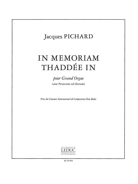 In Memoriam Thaddee In
